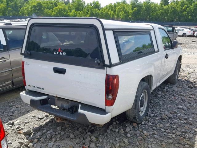 1GCCSBF95C8133349 - 2012 CHEVROLET COLORADO WHITE photo 4