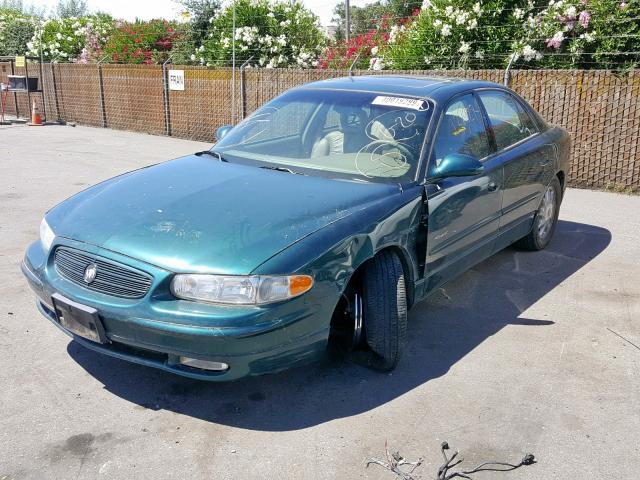 2G4WB55K711167484 - 2001 BUICK REGAL LS 绿色 照片 2