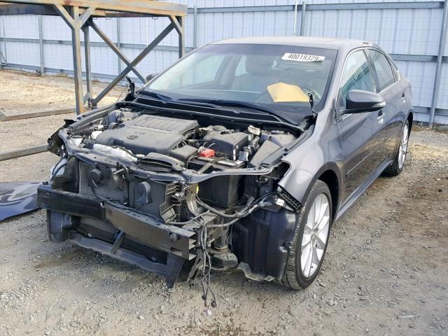 4T1BK1EB4EU129910 - 2014 TOYOTA AVALON BAS GRAY photo 2