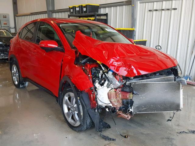 3CZRU5H52GM753524 - 2016 HONDA HR-V EX RED photo 1