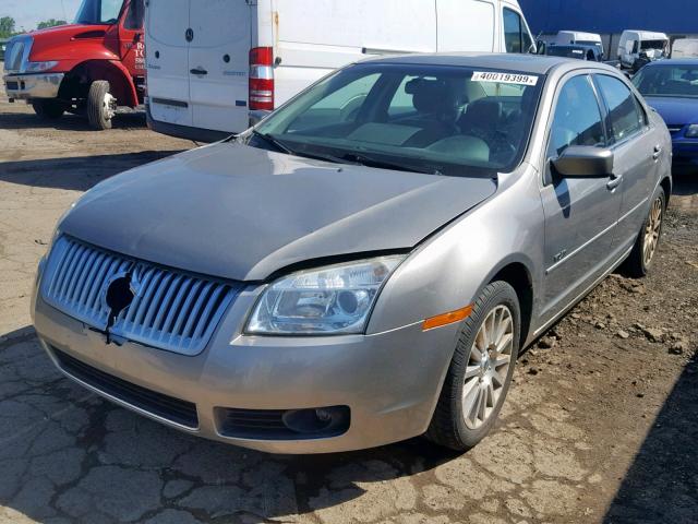 3MEHM08128R666419 - 2008 MERCURY MILAN PREM SILVER photo 2