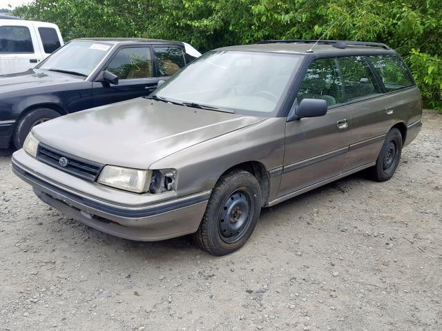 JF2BJ63C0LH916523 - 1990 SUBARU LEGACY L GRAY photo 2