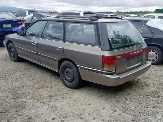 JF2BJ63C0LH916523 - 1990 SUBARU LEGACY L GRAY photo 3