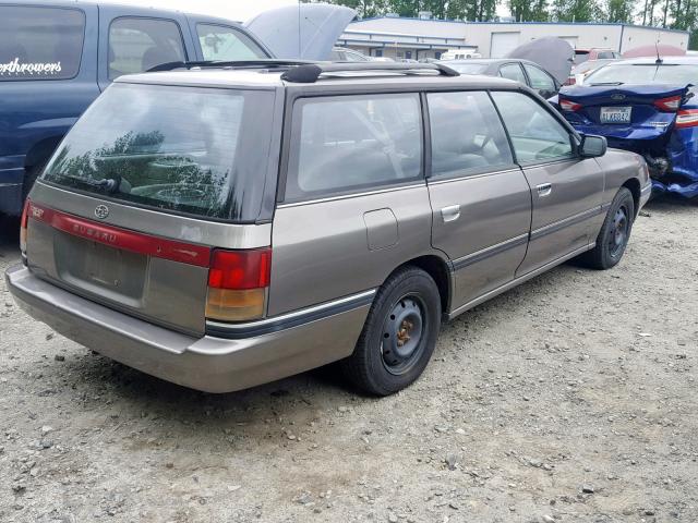 JF2BJ63C0LH916523 - 1990 SUBARU LEGACY L GRAY photo 4