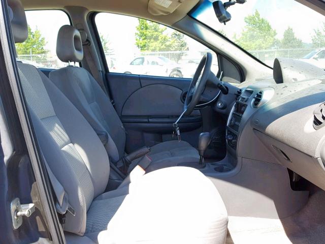 1G8AJ55F67Z125659 - 2007 SATURN ION LEVEL WHITE photo 5