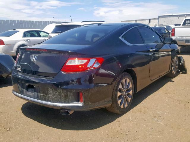 1HGCT1B85DA010828 - 2013 HONDA ACCORD EXL BLACK photo 4