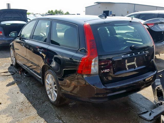 YV1382MW6A2563036 - 2010 VOLVO V50 2.4I BLACK photo 3