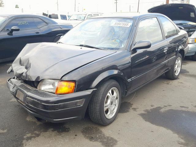 JT2AC52L4V0275273 - 1997 TOYOTA TERCEL CE BLACK photo 2