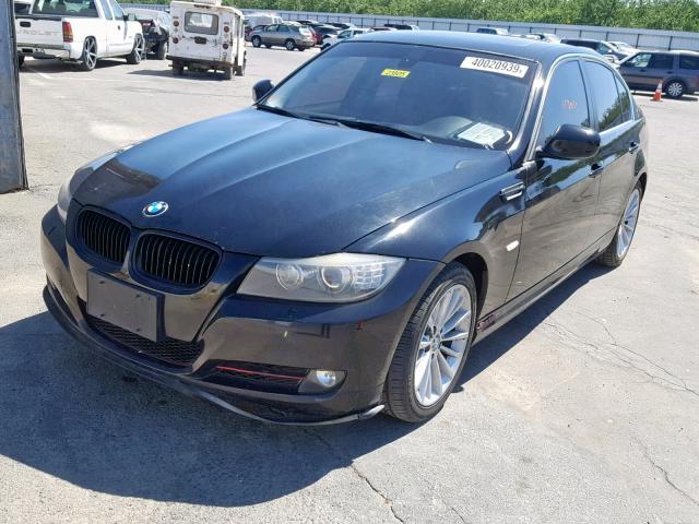 WBAPN7C53BA779470 - 2011 BMW 335 D BLACK photo 2