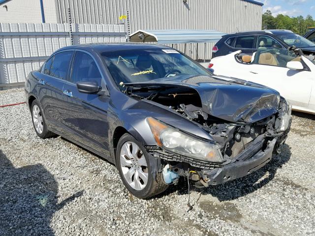 1HGCP36838A070400 - 2008 HONDA ACCORD EXL GRAY photo 1