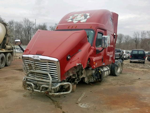 3AKJGLDR1GSGY5175 - 2016 FREIGHTLINER CASCADIA 1 RED photo 2