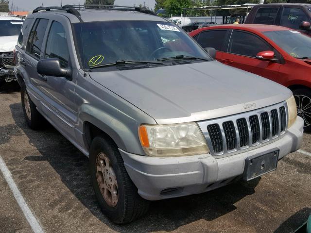 1J4GW48S4YC288796 - 2000 JEEP GRAND CHER GRAY photo 1