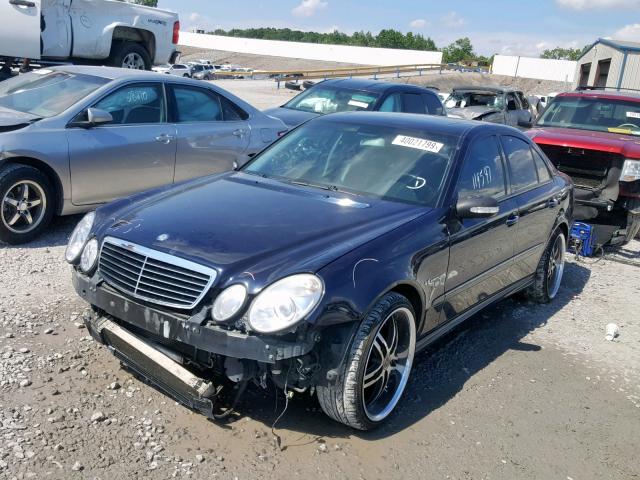 WDBUF76J24A499360 - 2004 MERCEDES-BENZ E 55 AMG BLUE photo 2