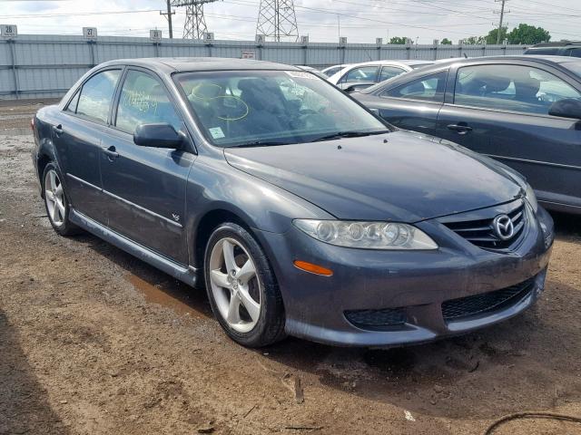 1YVHP80D255M11047 - 2005 MAZDA 6 S CHARCOAL photo 1