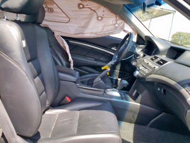 1HGCS1B81BA011331 - 2011 HONDA ACCORD EXL GRAY photo 5