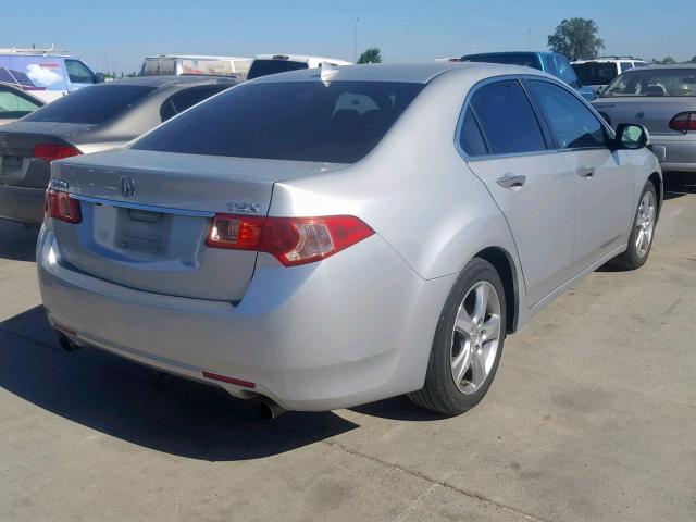 JH4CU2F62CC011463 - 2012 ACURA TSX TECH SILVER photo 4