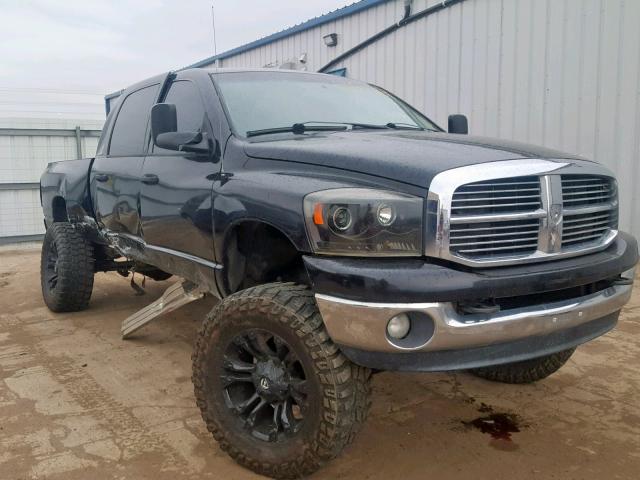 3D7KS29C27G715823 - 2007 DODGE RAM 2500 BLACK photo 1