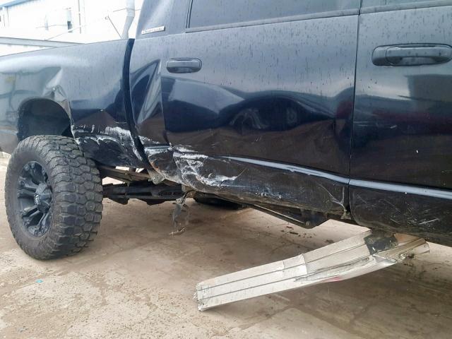 3D7KS29C27G715823 - 2007 DODGE RAM 2500 BLACK photo 9