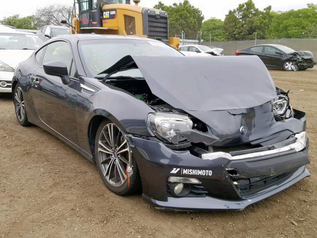 JF1ZCAC14F9600085 - 2015 SUBARU BRZ 2.0 LI GRAY photo 1