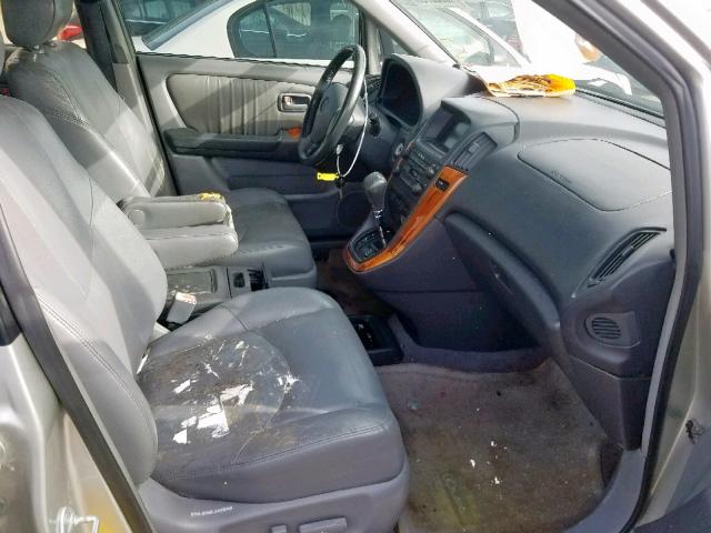 JT6HF10U0Y0104226 - 2000 LEXUS RX 300 SILVER photo 5