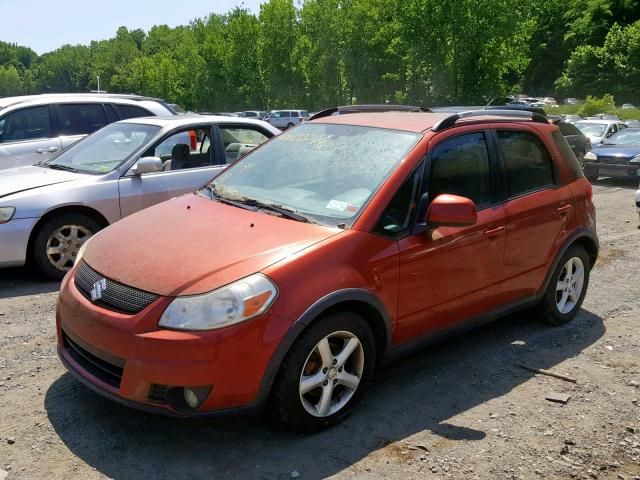 JS2YB417885104532 - 2008 SUZUKI SX4 TOURIN ORANGE photo 2