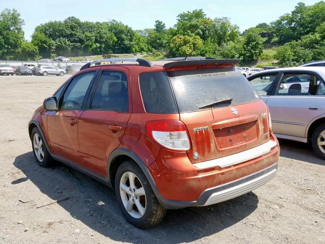 JS2YB417885104532 - 2008 SUZUKI SX4 TOURIN ORANGE photo 3