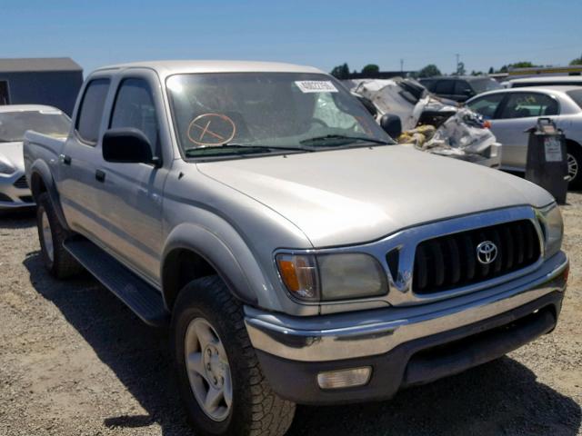 5TEHN72NX3Z253918 - 2003 TOYOTA TACOMA DOU 银色 照片 1