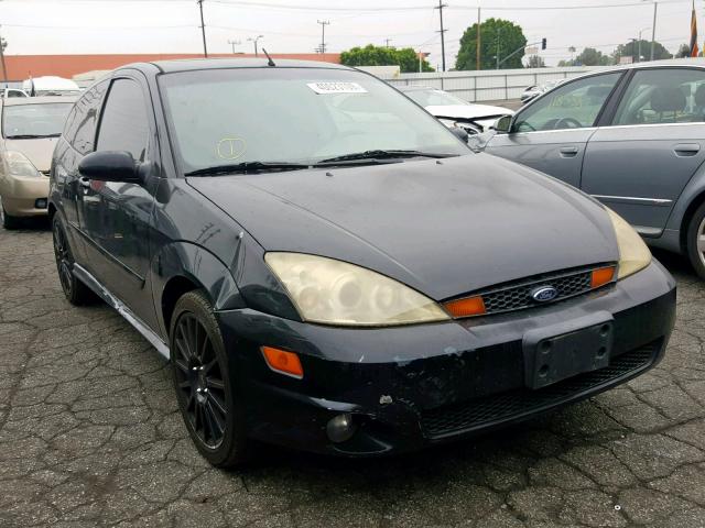 3FAHP39504R123212 - 2004 FORD FOCUS ZX3 BLACK photo 1