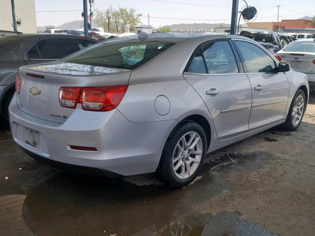 1G11D5SR4DF174005 - 2013 CHEVROLET MALIBU 1LT 银色 照片 4