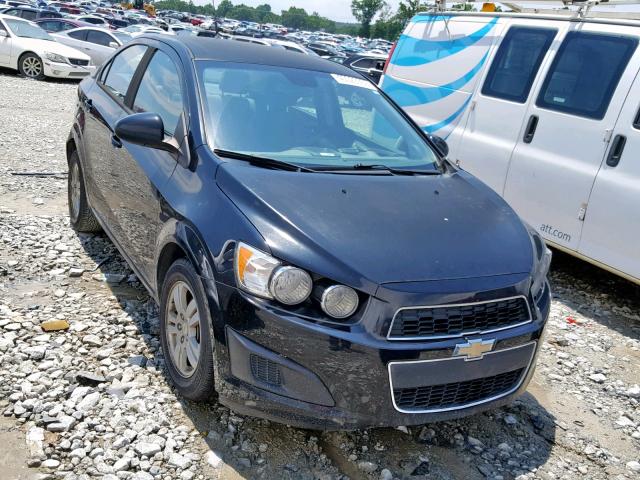1G1JA5SH2C4150814 - 2012 CHEVROLET SONIC LS BLACK photo 1
