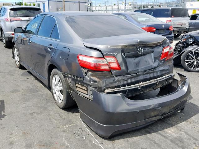 4T1BE46KX7U645327 - 2007 TOYOTA CAMRY NEW GRAY photo 3