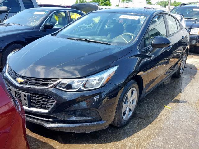 1G1BC5SMXJ7129300 - 2018 CHEVROLET CRUZE LS 黑色 照片 2