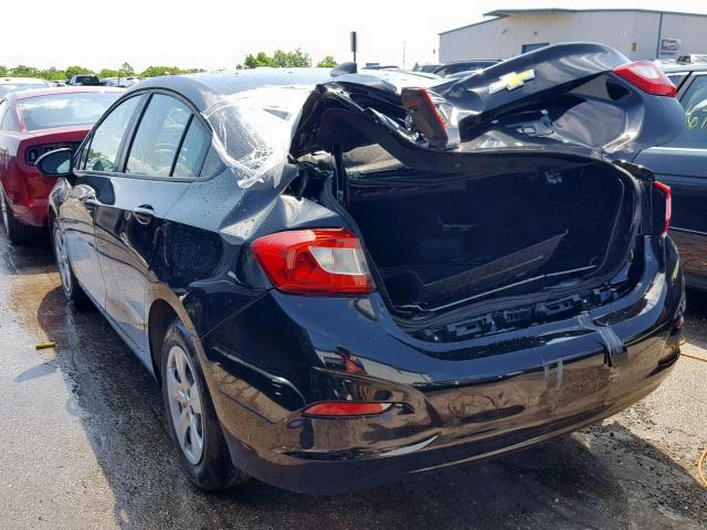 1G1BC5SMXJ7129300 - 2018 CHEVROLET CRUZE LS 黑色 照片 3