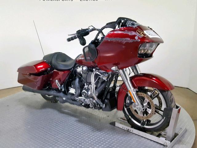 1HD1KHC12HB622180 - 2017 HARLEY-DAVIDSON FLTRX ROAD MAROON photo 2