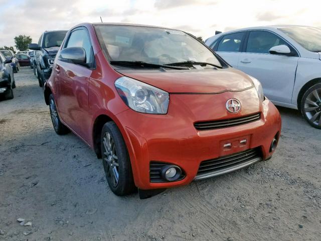 JTNJJXB05CJ018608 - 2012 TOYOTA SCION IQ ORANGE photo 1