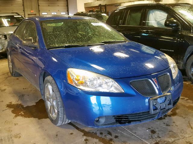 1G2ZH558064225925 - 2006 PONTIAC G6 GT BLUE photo 1