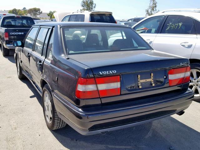 YV1KS9604T1093421 - 1996 VOLVO 960 BLACK photo 3