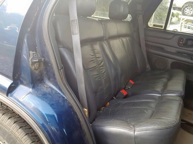 1GCDT13W4X2122378 - 1999 CHEVROLET BLAZER BLUE photo 6