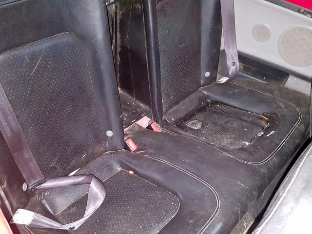 3VWCM31Y65M306483 - 2005 VOLKSWAGEN NEW BEETLE წითელი ფოტო 6