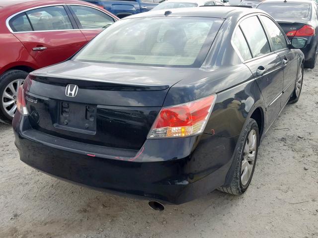 1HGCP26869A182491 - 2009 HONDA ACCORD EXL BLACK photo 4