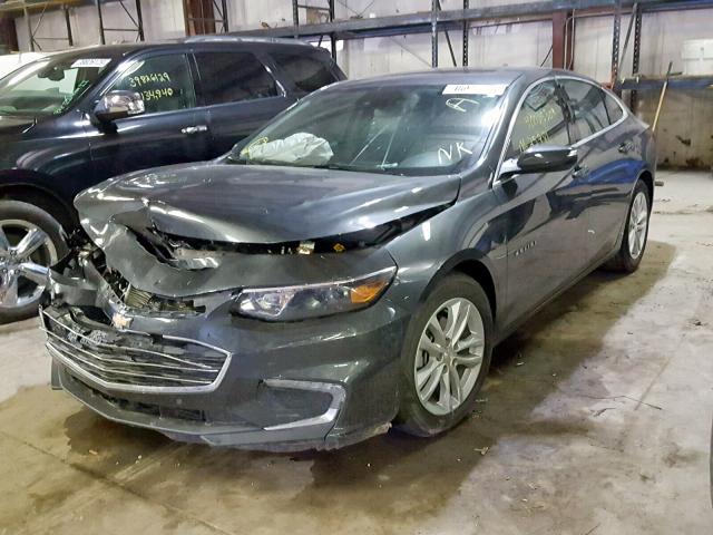 1G1ZJ5SU2HF184943 - 2017 CHEVROLET MALIBU HYB GRAY photo 2