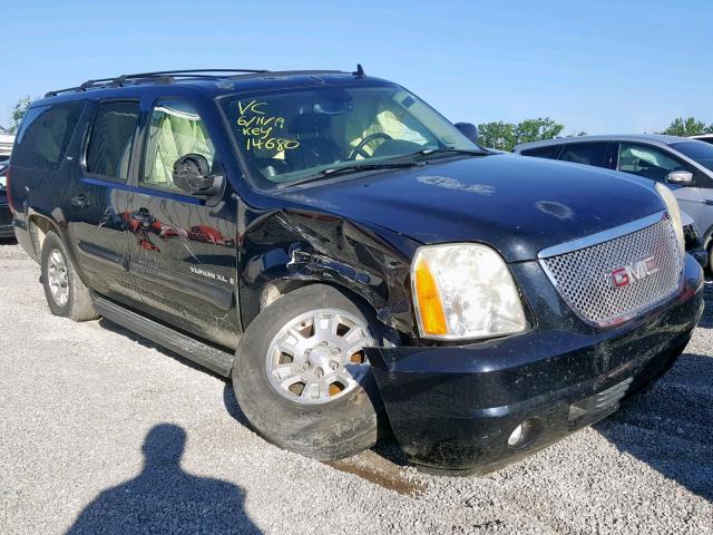 1GKFK16357J269843 - 2007 GMC YUKON XL K BLACK photo 1