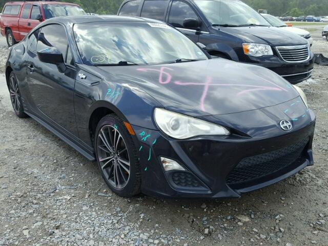 JF1ZNAA1XD2719052 - 2013 TOYOTA SCION FR-S BLACK photo 1