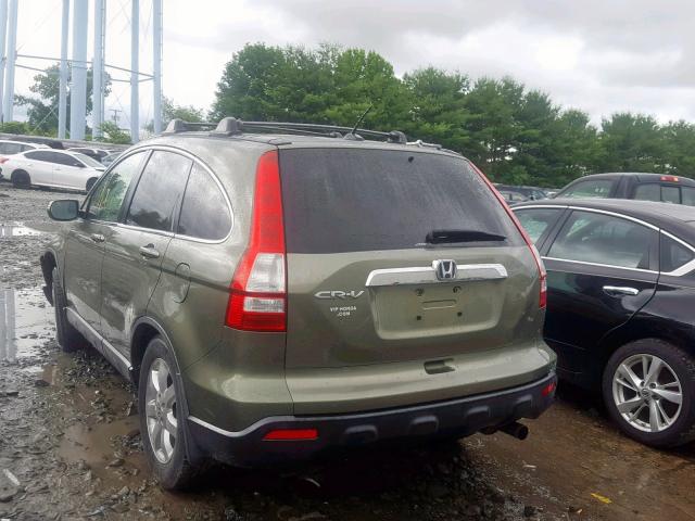 JHLRE48779C014008 - 2009 HONDA CR-V EXL GREEN photo 3