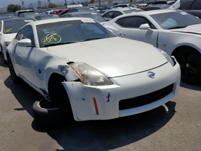 JN1AZ34DX4M100696 - 2004 NISSAN 350Z COUPE WHITE photo 1