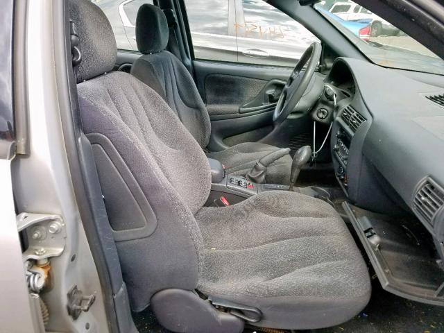 1G1JH54F837354118 - 2003 CHEVROLET CAVALIER L SILVER photo 5