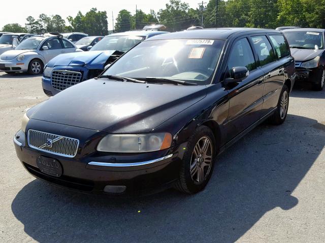 YV1SW592372617202 - 2007 VOLVO V70 2.5T BLACK photo 2