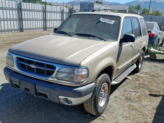 1FMZU34E4XZB49922 - 1999 FORD EXPLORER GOLD photo 2