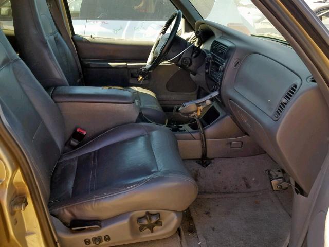 1FMZU34E4XZB49922 - 1999 FORD EXPLORER GOLD photo 5