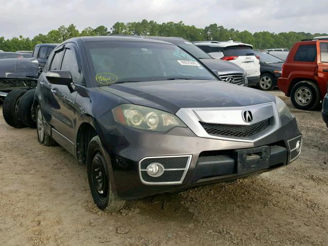 5J8TB2H22AA001222 - 2010 ACURA RDX GRAY photo 1